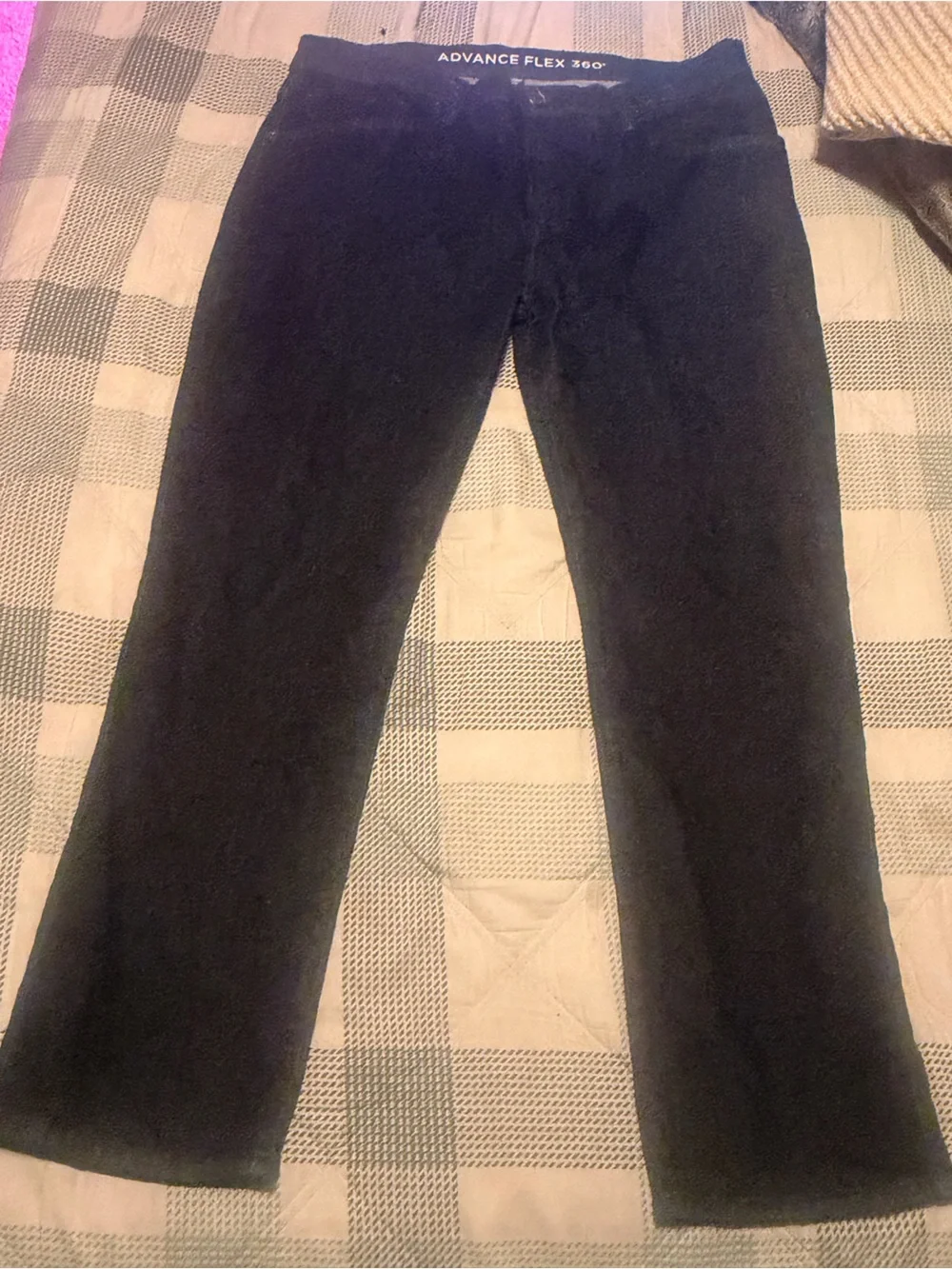 Men’s advance flex 360 black jeans